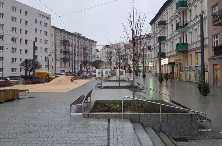Lazarski Market in Poznan after reconstruction, proj. by APA Jacek Bulat