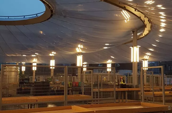 Rynek Łazarski w Poznaniu po przebudowie, proj. APA Jacek Bułat