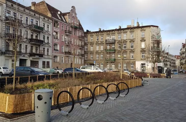 Lazarski Market in Poznan after reconstruction, proj. by APA Jacek Bulat