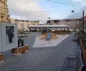 Rynek Łazarski w Poznaniu po przebudowie, proj. APA Jacek Bułat