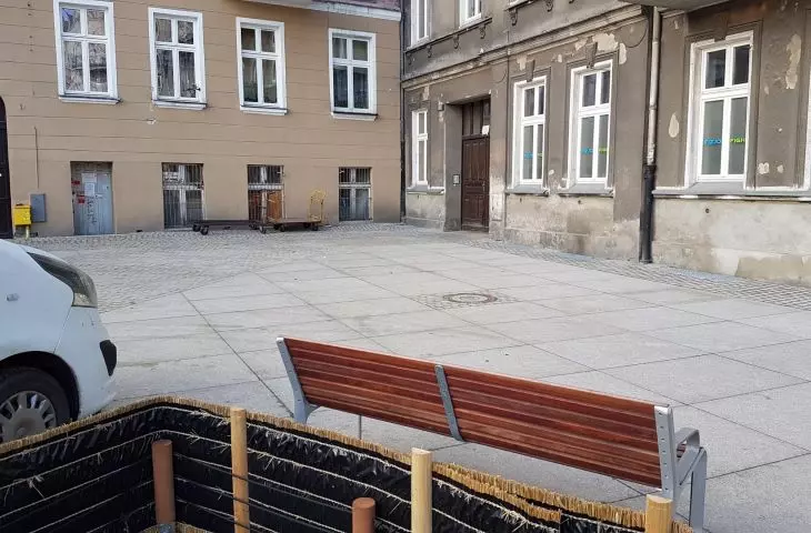 Rynek Łazarski w Poznaniu po przebudowie, proj. APA Jacek Bułat