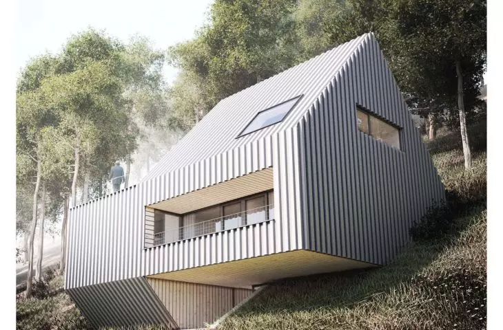 The house is coated with a unifying body 