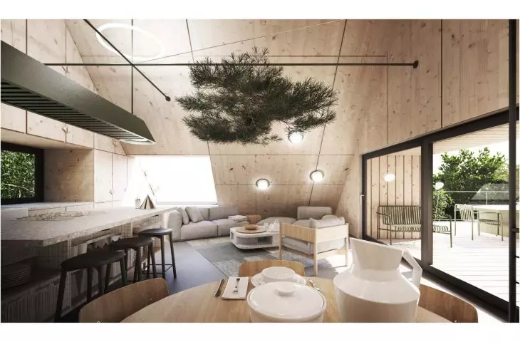 cozy interior of the house