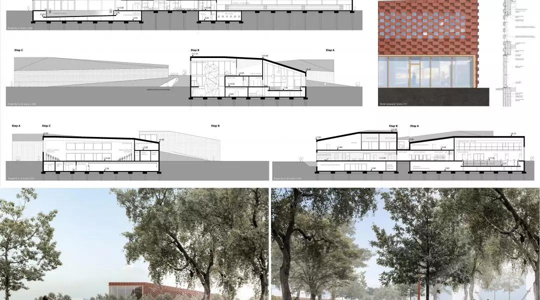 I Nagroda w konkursie na projekt kompleksu sportowego w Piekarach Śląskich