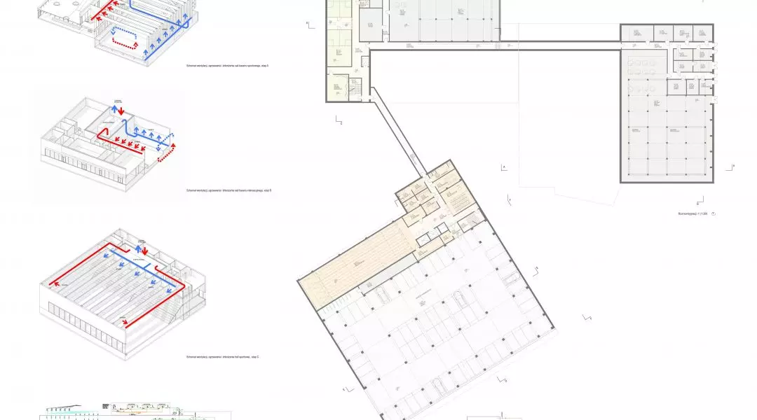 II Nagroda w konkursie na projekt kompleksu sportowego w Piekarach Śląskich