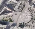 Rynek Łazarski - wizualizacja pracy konkursowej (po późniejszych modyfikacjach)