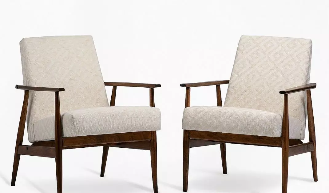 Restored furniture from the communist period