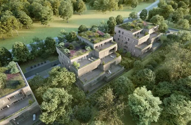 Visualization of the adaptation of Fort VIIa in Poznań