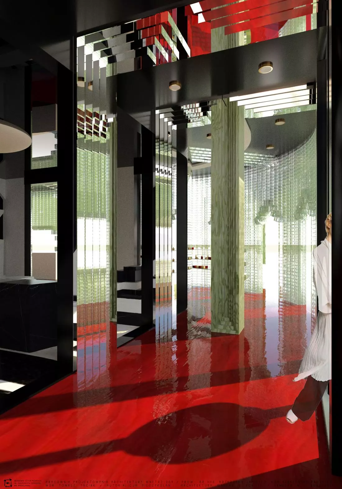 Wnętrze showroomu