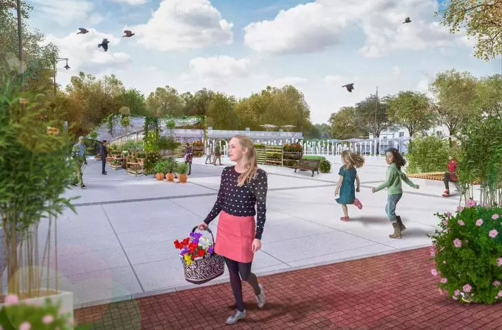 Visualization of the market in the Old Market