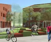 Public spaces are an important part of the project