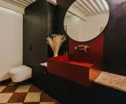 Bistro Grono in Poznań, bathroom interior