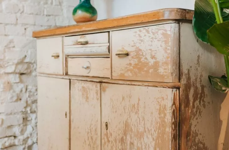 In the interior you will also find old furniture