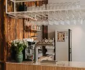 Bistro Grono in Poznań, a fragment of the bar