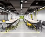 Projekt aranżacji wnętrz biura Brain Embassy w Warszawie