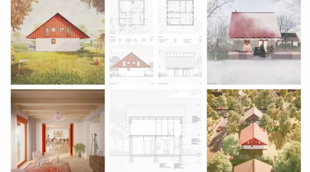Projekt domu do 70 mkw, proj.: PROLOG