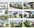 Projekt domu do 70 mkw, proj.: Pracownia Projektowa KWADRAT