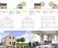 Projekt domu do 70 mkw, proj.: ARCH-STUDIO Pracownia Projektowa