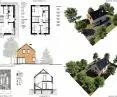 Projekt domu do 70 mkw, proj.: Bartosz Hodurek BH Studio
