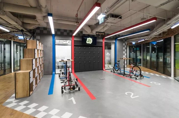 Projekt aranżacji wnętrz biura Brain Embassy w Warszawie