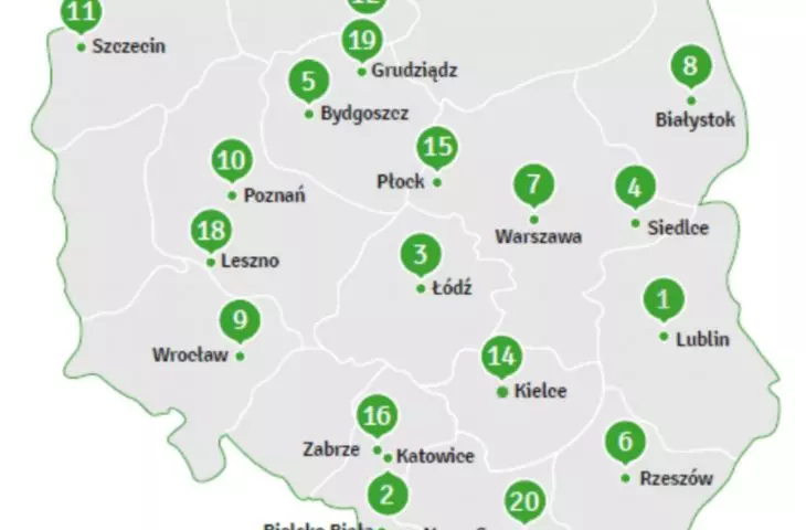Zielone miasta Europolis 2021