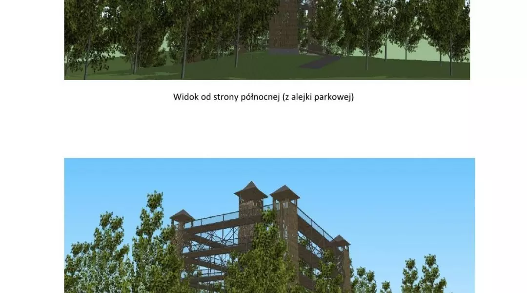 II Nagroda w konkursie na projekt wieży widokowej w Wałbrzychu