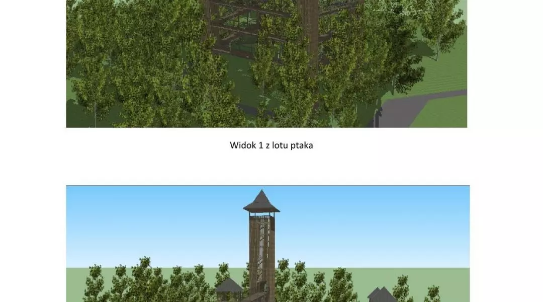 II Nagroda w konkursie na projekt wieży widokowej w Wałbrzychu