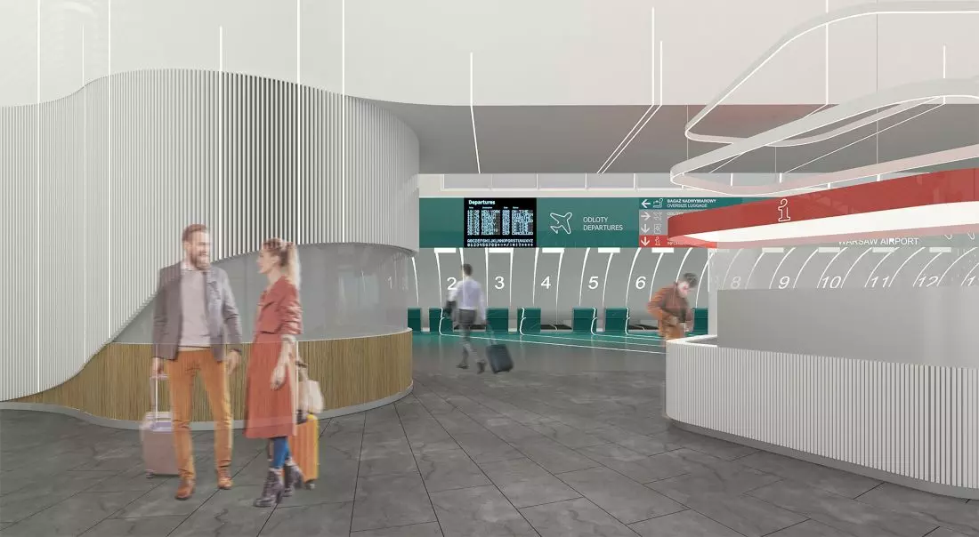 Punkt informacji
i strefa check-in