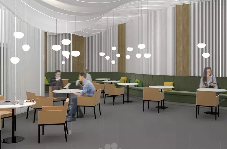 Projekt modernizacji Terminala Pasażerskiego Portu Lotniczego Warszawa-Modlin, restauracja
