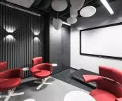 Projekt aranżacji wnętrz biura Brain Embassy w Warszawie