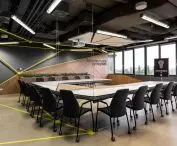 Projekt aranżacji wnętrz biura Brain Embassy w Warszawie