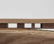 model of a house on a slope