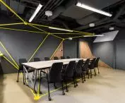 Projekt aranżacji wnętrz biura Brain Embassy w Warszawie