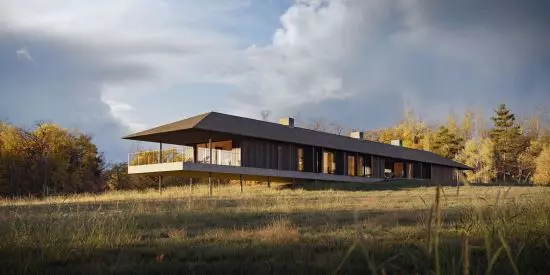 w projekcie wykorzystano naturalne materiały
