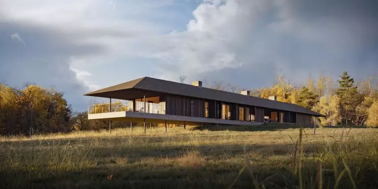w projekcie wykorzystano naturalne materiały