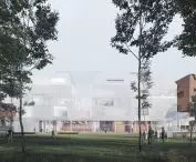 II Nagroda w konkursie na projekt nowego budynku ASP we Wrocławiu