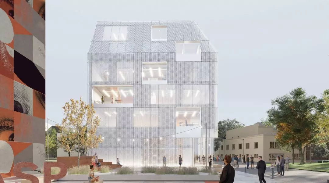 II Nagroda w konkursie na projekt nowego budynku ASP we Wrocławiu