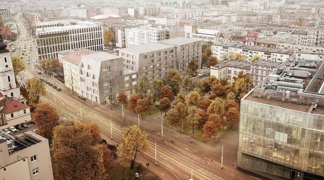III Nagroda w konkursie na projekt nowego budynku ASP we Wrocławiu