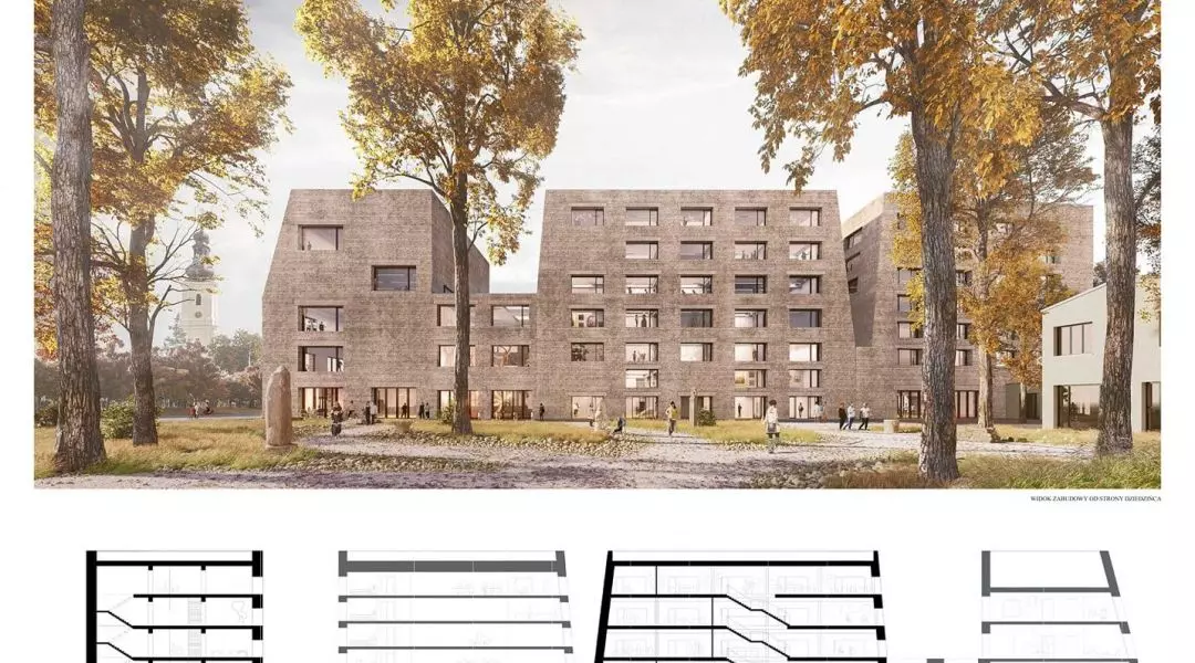 III Nagroda w konkursie na projekt nowego budynku ASP we Wrocławiu