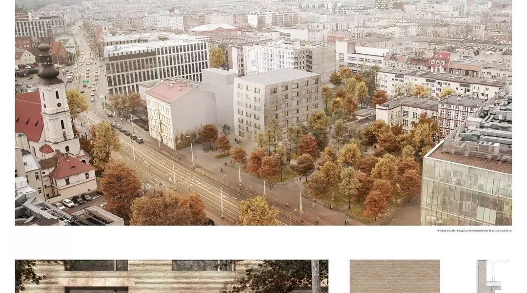 III Nagroda w konkursie na projekt nowego budynku ASP we Wrocławiu