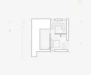 House overlooking pasture, floor plan