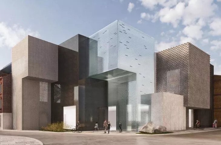 Visualization of the Himalayan Center named after Jerzy Kukuczka