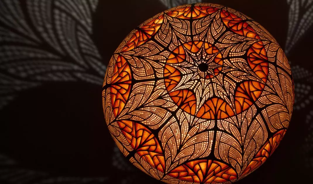 Unique calabash lamps