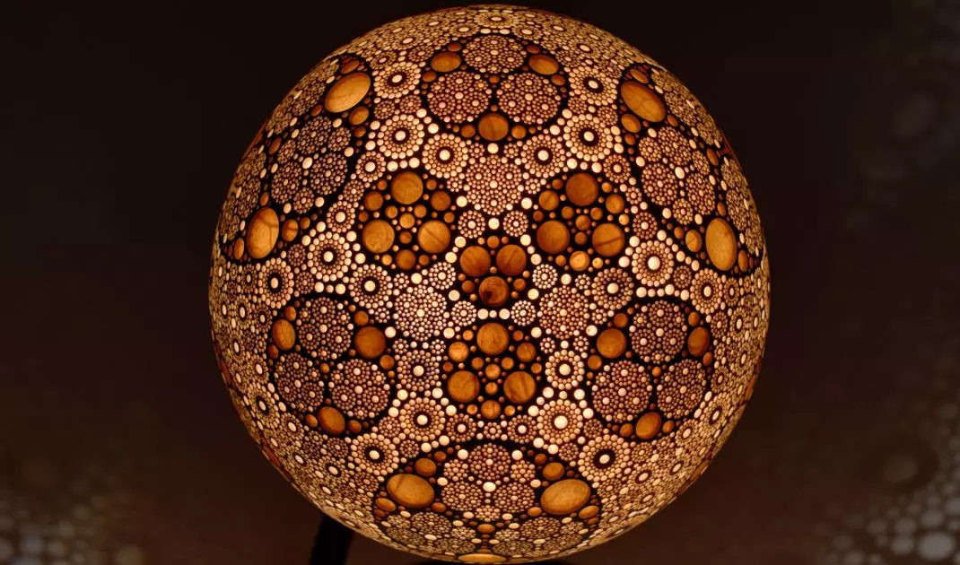 Unique calabash lamps