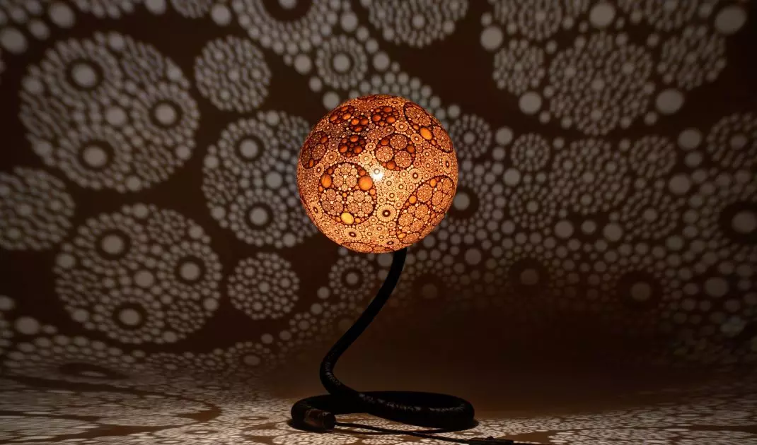 Unique calabash lamps