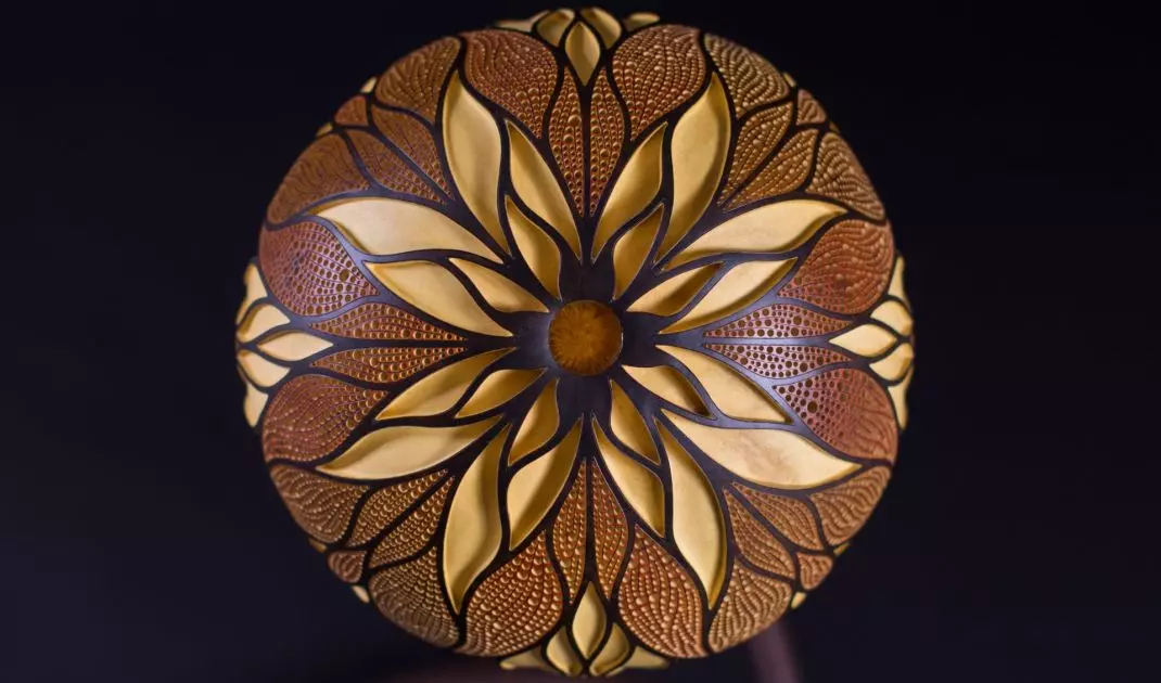 Unique calabash lamps