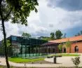Headquarters with new pavilion