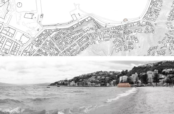 Location of the historic building