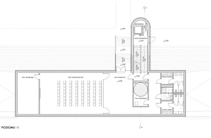 Event Lighthouse project, underground view