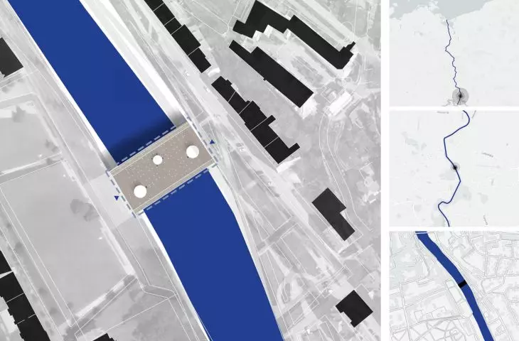 III Nagroda; plan zagospodarowania terenu
